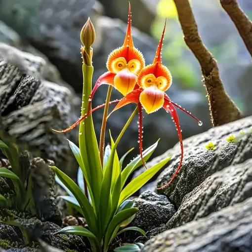 GFOUK® Dazzle Orchid Seeds - Monkey Face Flower