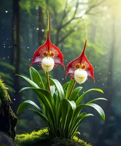 GFOUK® Dazzle Orchid Seeds - Monkey Face Flower