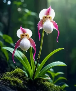 GFOUK® Dazzle Orchid Seeds - Monkey Face Flower