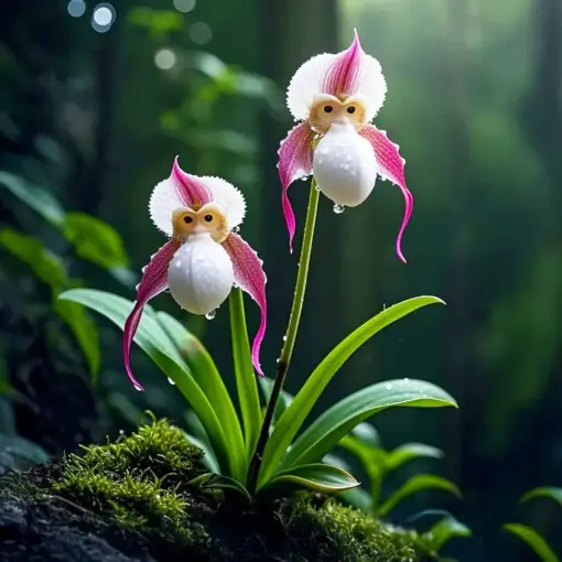 GFOUK® Dazzle Orchid Seeds - Monkey Face Flower