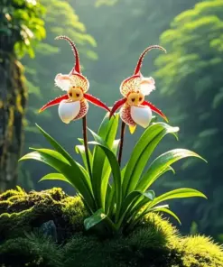 GFOUK® Dazzle Orchid Seeds - Monkey Face Flower
