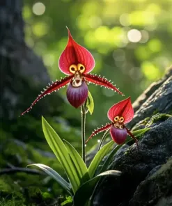 GFOUK® Dazzle Orchid Seeds - Monkey Face Flower