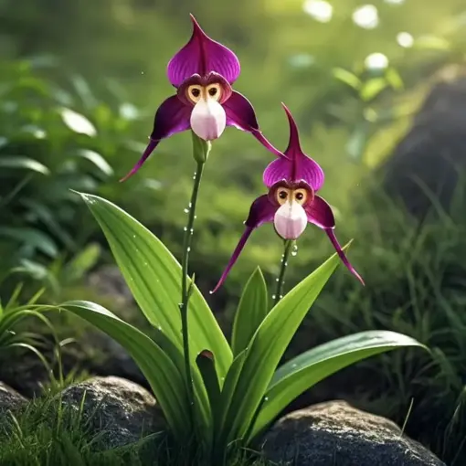 GFOUK® Dazzle Orchid Seeds - Monkey Face Flower