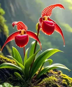 GFOUK® Dazzle Orchid Seeds - Monkey Face Flower