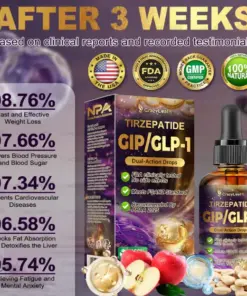GFOUK® Tirzepatide GIP/GLP-1 Dual-Action Slimming & Health Boost Drops