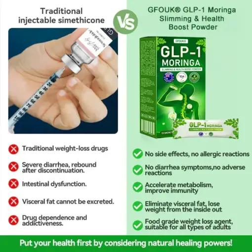 GFOUK® GLP-1 Moringa Slimming & Health Boost Powder