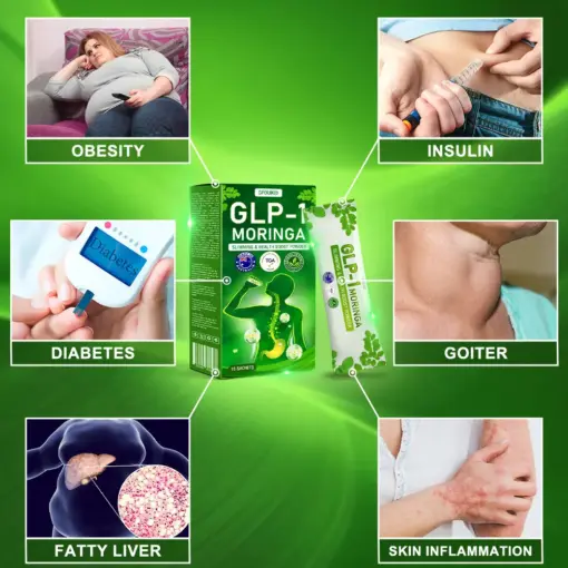 GFOUK® GLP-1 Moringa Slimming & Health Boost Powder