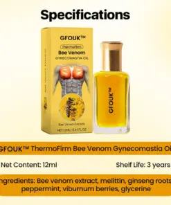 GFOUK™ ThermoFirm Bee Venom Gynecomastia-Oil
