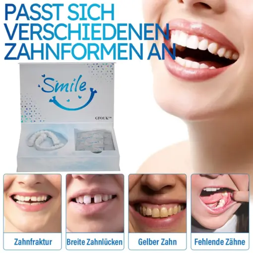 GDOUK™ Formbare Zahnprothesen und spezielle Reinigungstabletten