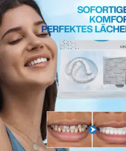 GDOUK™ Formbare Zahnprothesen und spezielle Reinigungstabletten