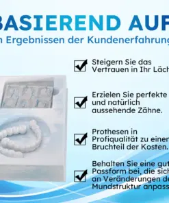 GDOUK™ Formbare Zahnprothesen und spezielle Reinigungstabletten