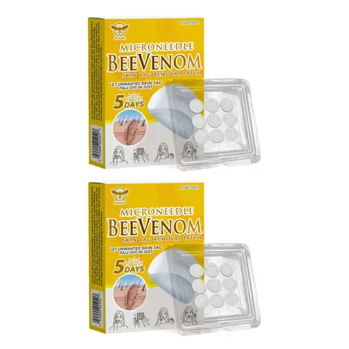 GFOUK® Bee Venom MicroNeedle Botanic Skin Tag Removal Patch