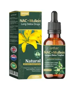 GFOUK® NAC + Mullein Lung Detox Drops