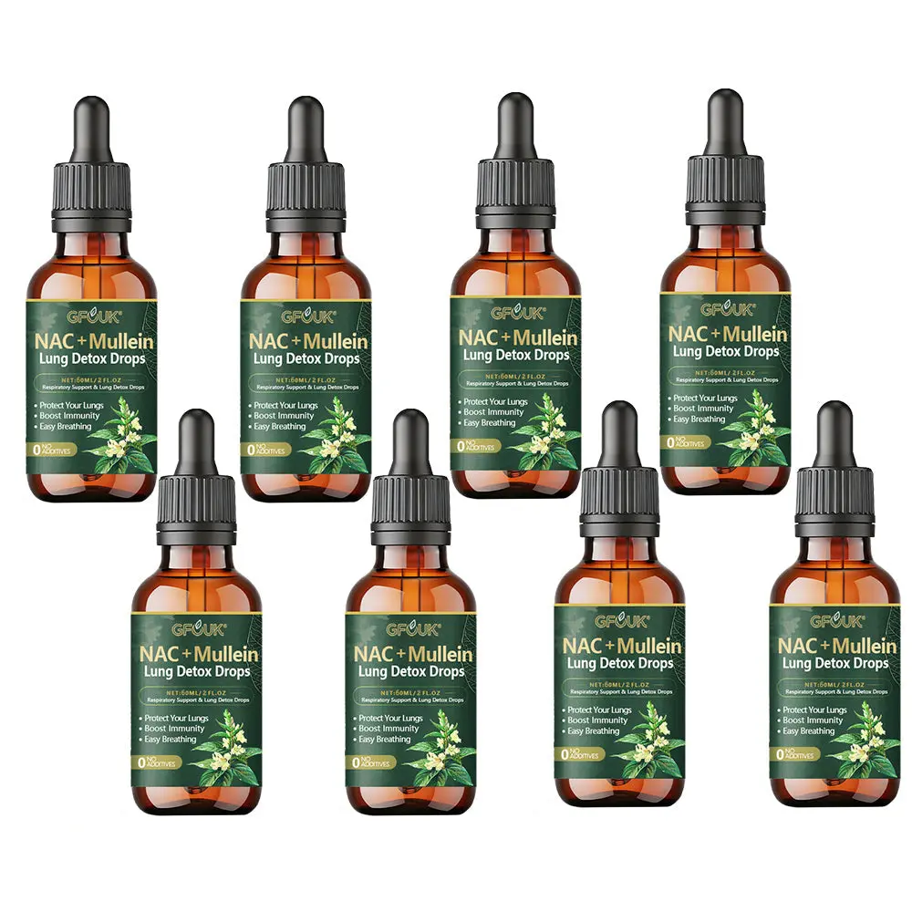 GFOUK® NAC + Mullein Lung Detox Drops