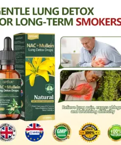 GFOUK® NAC + Mullein Lung Detox Drops