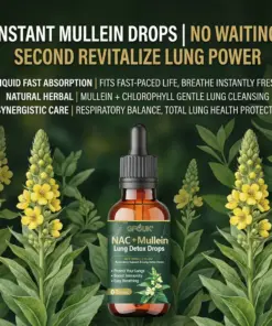 GFOUK® NAC + Mullein Lung Detox Drops