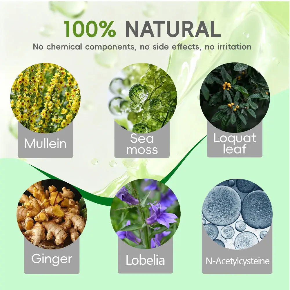 GFOUK® NAC + Mullein Lung Detox Drops