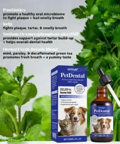 GFOUK® Pet Dental & Digestive Health Oral Liquid