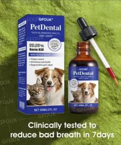 GFOUK® Pet Dental & Digestive Health Oral Liquid