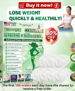 GFOUK®𝑴𝒐𝒓𝒊𝒏𝒈𝗮 𝗕𝗲𝗿𝗯𝗲𝗿𝙞𝙣𝙚 𝙉𝘼𝐃 𝟏𝟎-𝐢𝐧-𝟏 𝗔𝗱𝘃𝗮𝗻𝗰𝙚𝙙 𝙉𝙖𝙣𝙤 𝙈𝙞𝙘𝙧𝙤𝙣𝙚𝙚𝐝𝐥𝐞 𝐏𝐚𝐭𝙘𝙝(𝐉𝐮𝐬𝐭 𝐨𝐧𝐜𝐞 𝐚 𝐝𝐚𝐲, 𝐯𝐢𝐬𝐢𝐛𝐥𝐞 𝐜𝐡𝐚𝐧𝐠𝐞𝐬 𝐢𝐧 𝟕 𝐝𝐚𝐲𝐬 𝐅𝐨𝐫 𝐨𝐛𝐞𝐬𝐢𝐭𝐲, ,𝐝𝐢𝐚𝐛𝐞𝐭𝐞𝐬, 𝐬𝐥𝐞𝐞𝐩 𝐚𝐩𝐧𝐞𝐚, 𝐣𝐨𝐢𝐧𝐭 𝐢𝐬𝐬𝐮𝐞𝐬, 𝐚𝐧𝐝 𝐦𝐨𝐫𝐞