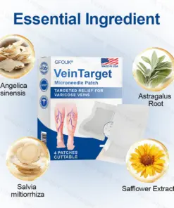 GFOUK® VeinTarget Microneedle PatchInstant Relief, Long-Term Results