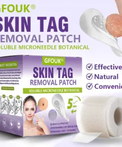 GFOUK® Soluble Microneedle Botanical Skin Tag Removal Patch