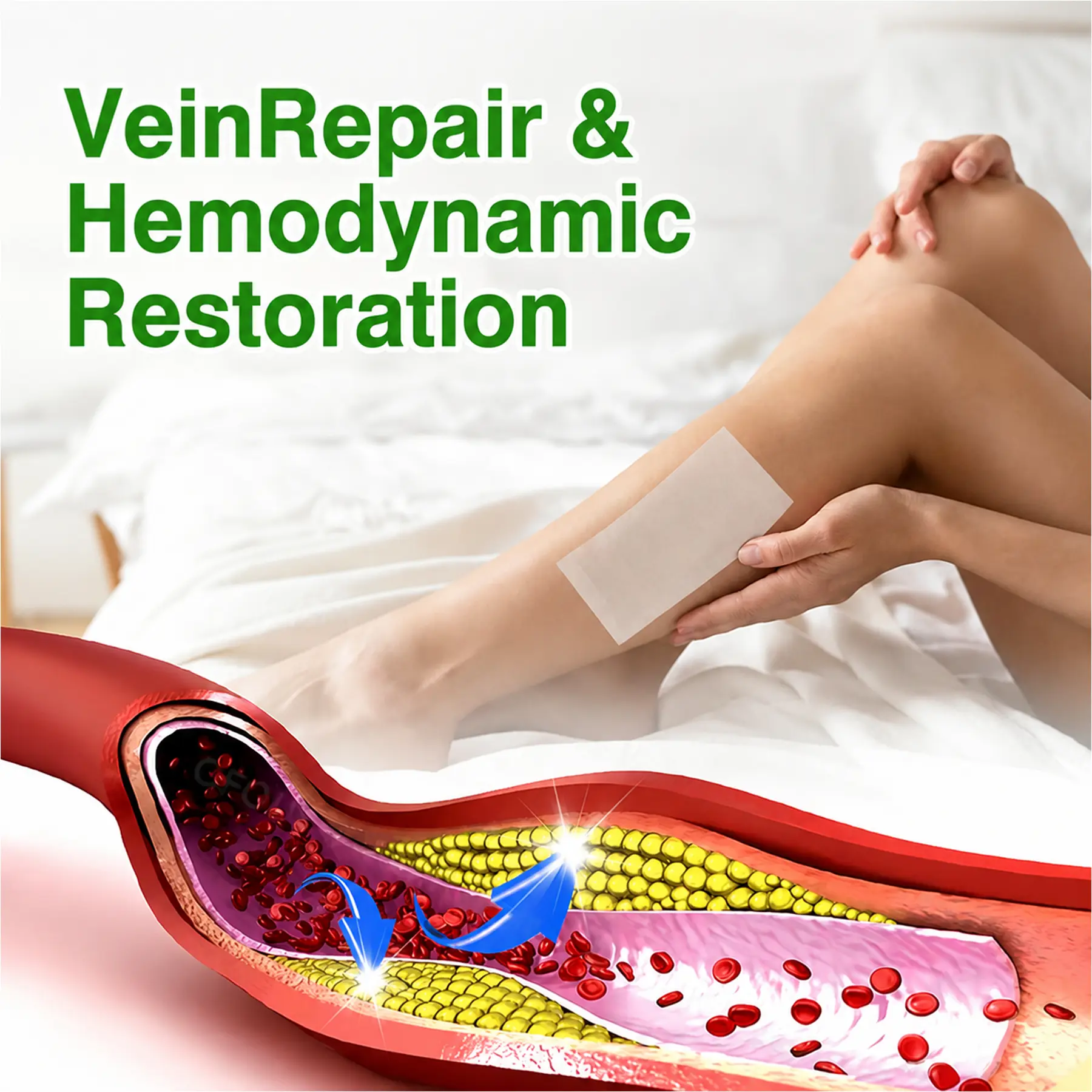 GFOUK® 7-in-1 Microneedle Vein & Lipedema Treatment Patch