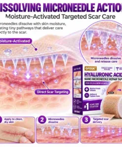 GFOUK® Medical-Grade Nano Microneedle Scar Repair Tape