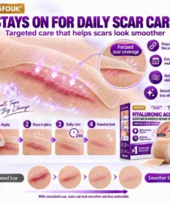 GFOUK® Medical-Grade Nano Microneedle Scar Repair Tape