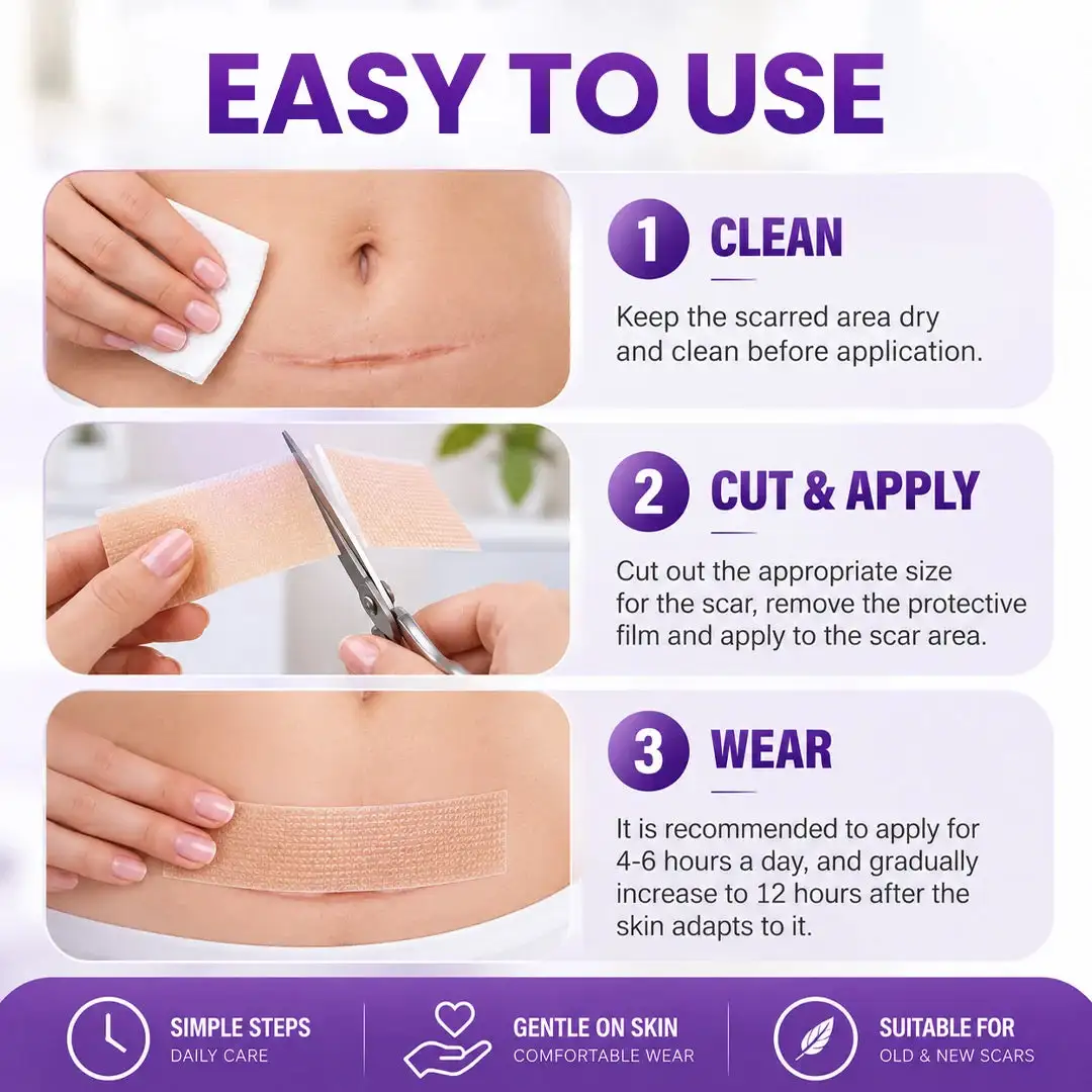 GFOUK® Medical-Grade Nano Microneedle Scar Repair Tape