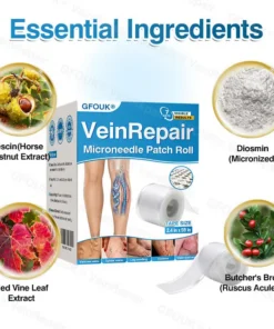 GFOUK® VeinRepair Microneedle Patch Roll