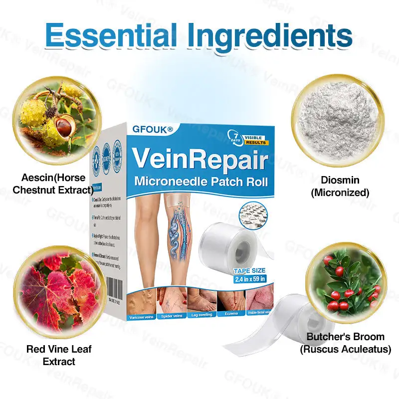 GFOUK® VeinRepair Microneedle Patch Roll
