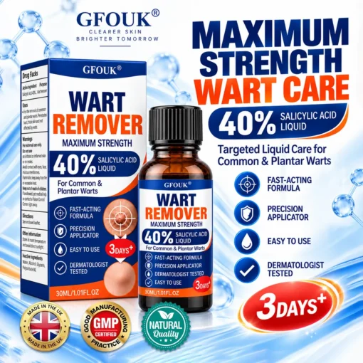 GFOUK®40% Salicylic Acid Wart Remover Liquid