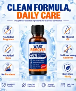 GFOUK®40% Salicylic Acid Wart Remover Liquid